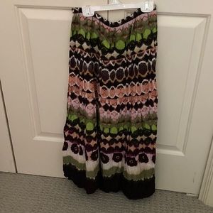 Ikat print skirt